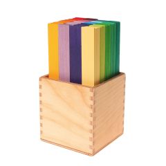 Fichas de madera alargadas para construcciones (100) - Grimm's