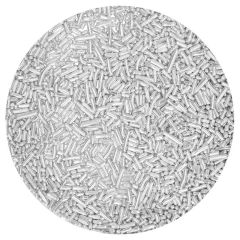 Fideos de azúcar plata metalizados 80 g - Funcakes
