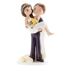 Figura novios guiño 15,5 cm - Dekora