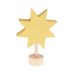 Figura estrella de madera para calendario anual circular y para espiral - Grimm's