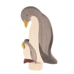 Figura pingüino de madera para calendario anual circular y para espiral - Grimm's