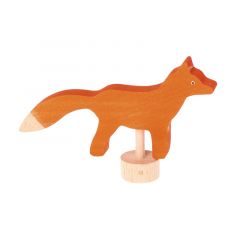 Figura zorro de madera para calendario anual circular y para espiral - Grimm's