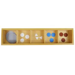 Figuras avanzadas con caja para gramática - Montessori