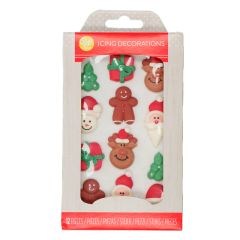 Figuras de azúcar Navidad (12) - Wilton