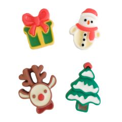 Figurita Navidad 2D para roscón de Reyes - Dekora