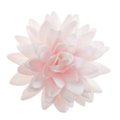 Flor de oblea otoño blanca 12,5 cm - Sin gluten - Dekora