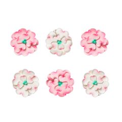 Flores de azúcar 4 cm (6) - Sin gluten - Decora