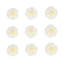 Flores de azúcar pequeñas blancas 1,5 cm (56) - Funcakes