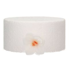 Flores de oblea hortensias blancas 4 cm (18) - Funcakes