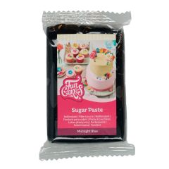 Fondant azul medianoche 250 g - Sin gluten - Funcakes