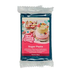 Fondant azul denim vaquero 250 g - Sin gluten - Funcakes