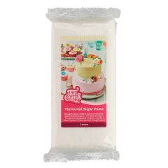 Fondant blanco sabor limón 1 kg - Sin gluten - Funcakes