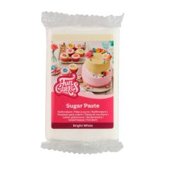 Fondant blanco vainilla 250 g - Sin gluten - Funcakes