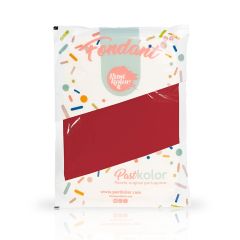 Fondant burdeos 1 kg - Sin gluten - Pastkolor