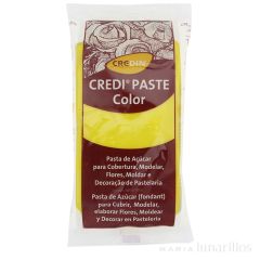 Fondant amarillo 1 kg - Sin gluten - Credipaste