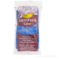 Fondant azul 1 kg - Sin gluten - Credipaste