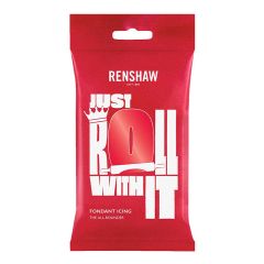 Fondant Icing rojo 250 g - Renshaw