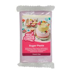 Fondant lila pastel 250 g - Sin gluten - Funcakes
