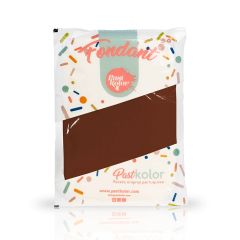 Fondant marrón 1 kg - Sin gluten - Pastkolor