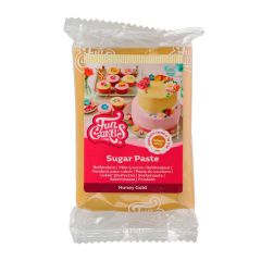 Fondant miel dorado 250 g - Sin gluten - Funcakes