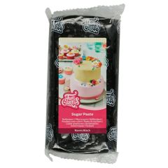 Fondant negro 1 kg - Sin gluten - Funcakes