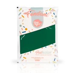 Fondant verde acebo 1 kg - Sin gluten - Pastkolor