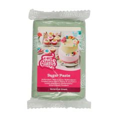 Fondant verde botánico 250 g - Sin gluten - Funcakes