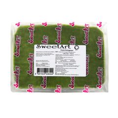 Fondant verde hoja 1 kg - Sin gluten - SweetArt