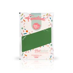 Fondant verde hoja 250 g - Sin gluten - Pastkolor