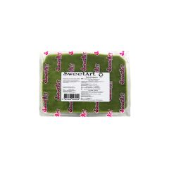 Fondant verde hoja 250 g - Sin gluten - SweetArt