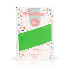 Fondant verde lechuga 1 kg - Sin gluten - Pastkolor