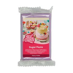 Fondant violeta claro 250 g - Sin gluten - Funcakes
