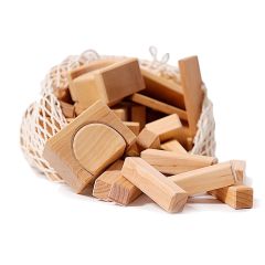 Formas geométricas de madera natural (60) - Grimm's