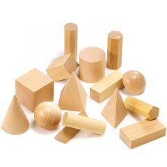 Sólidos geométricos de madera (15) - Commotion Distribution