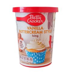 Frosting icing buttercream vainilla 400 g - Sin gluten - Betty Crocker