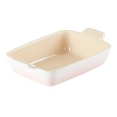 Fuente rectangular 26 cm Shell Pink - Cerámica de gres - Le Creuset