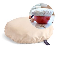 Funda cubre platos Bio L 26-32 cm - Algodón orgánico - Emile Henry