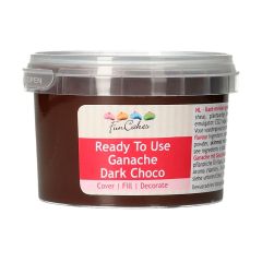 Ganache chocolate negro 260 g - Funcakes