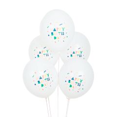 Globos Happy Birthday (5) - My Little Day