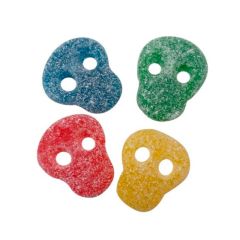 Gominolas de azúcar calaveras ácidas 1 kg - Fini
