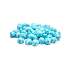 Gominolas de azúcar Besos Twist rayas azules y blancas (1 kg) - Sin gluten - Damel