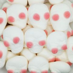 Nubes de azúcar calaveras Halloween 100 uds 900 g - Sin gluten - Bulgari