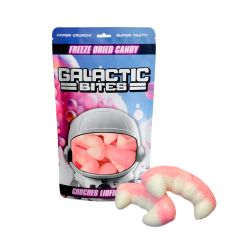 Gominolas de azúcar liofilizadas dientes 50 g - Galactic Bites