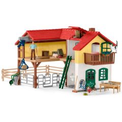 Granja con establo y animales - Schleich