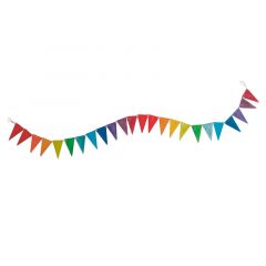 Guirnalda de madera para coser arcoíris - Grimm's