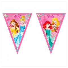 Guirnalda de plástico Princesas Disney - Decorata Party