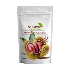 Harina de castaña 250 gr - Sin gluten - SaludViva