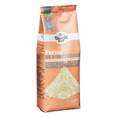 Harina de garbanzo ecológica 500 gr - Sin gluten - Bauckhof