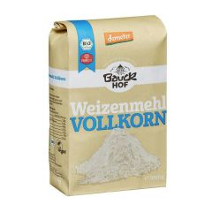 Harina de trigo integral ecológica 1 kg - Bauckhof