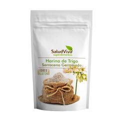Harina de Trigo Sarraceno Germinado 250 gr - Sin gluten - SaludViva